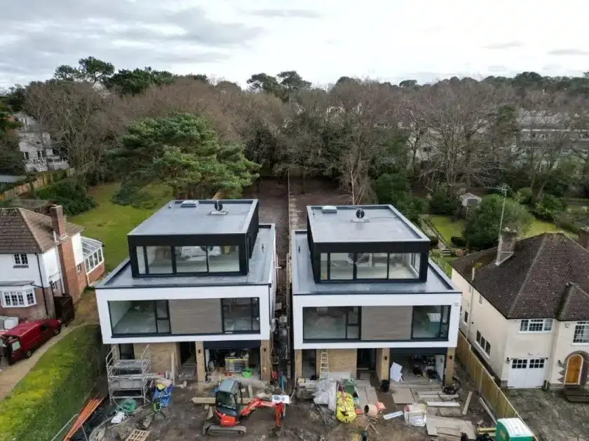 Anthonys Avenue, Poole: completed roof