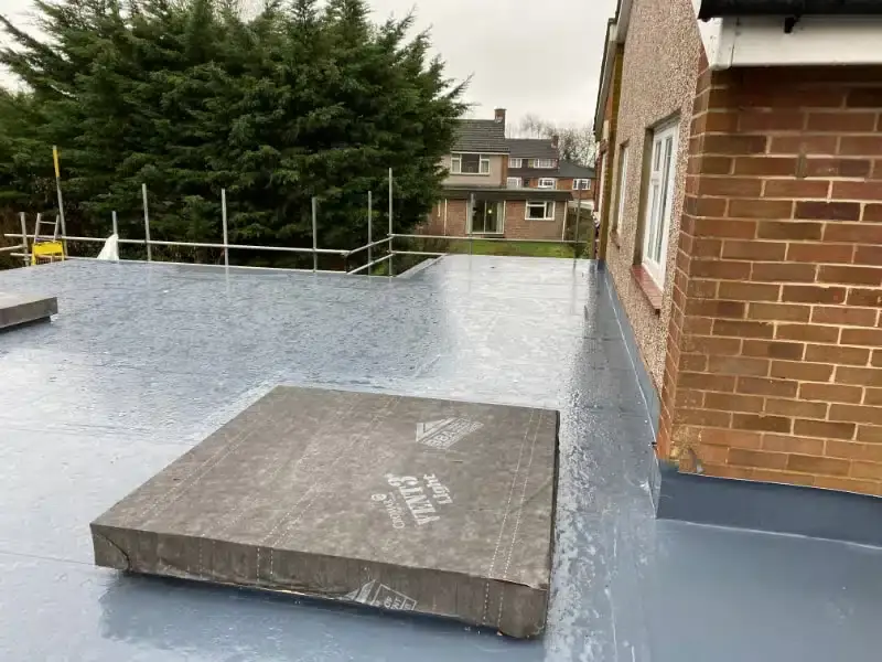Norton Drive, Fareham: completed roof