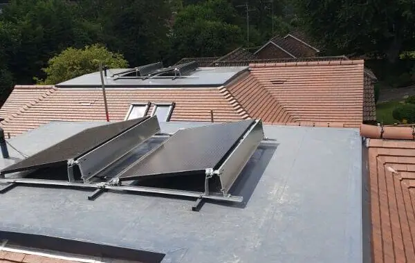 Solar Panels in Southampton: completed roof
